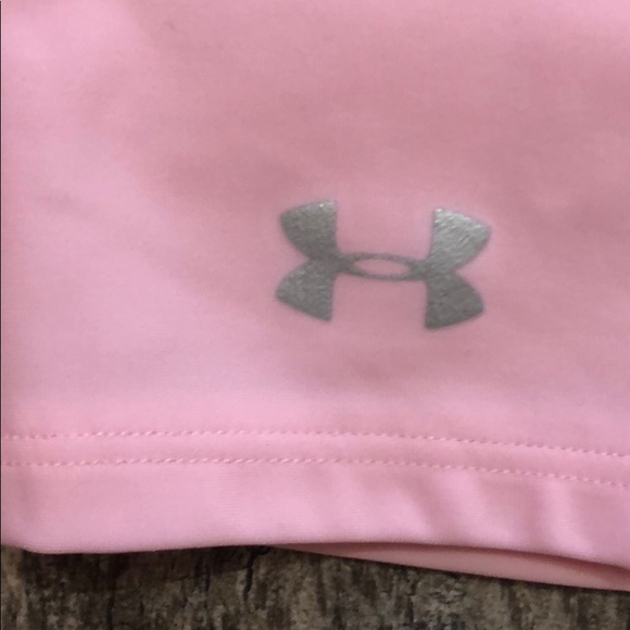 NWT Under Armour Women's Heat Gear Rundown Softball Sliding Shorts Pink Low Rise - Picture 7 of 7